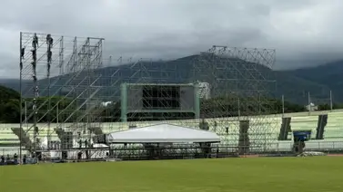 CP Producciones inicia el montaje del concierto de la Fiesta de JA CP Producciones inicia el montaje del concierto de la Fiesta de JA