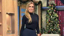 Lili Estefan presume su decoración decembrina con 25 arbolitos navideños