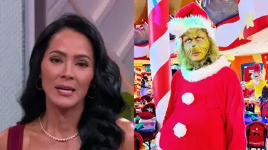 Norkys Batista se convierte en El Grinch de Navidad Norkys Batista se convierte en El Grinch de Navidad
