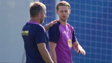 Frenkie de Jong recibe un aviso de Hansi Flick si quiere jugar Frenkie de Jong recibe un aviso de Hansi Flick si quiere jugar