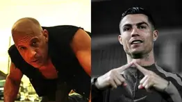 El post de Vin Diesel con Cristiano Ronaldo que desató la locura en redes sociales