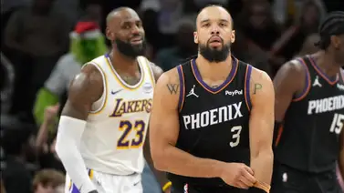 Otro capítulo en la rivalidad: La confrontación entre Brooks y James en la victoria de Lakers Otro capítulo en la rivalidad: La confrontación entre Brooks y James en la victoria de Lakers