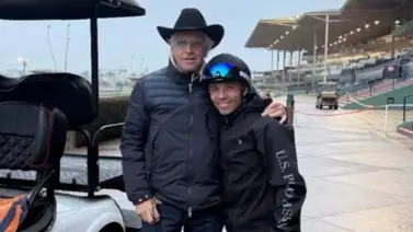 El "Muchacho de la Película" y la leyenda: Jaramillo publica foto con Bob Baffert y se alista para Santa Anita El "Muchacho de la Película" y la leyenda: Jaramillo publica foto con Bob Baffert y se alista para Santa Anita