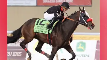 ¡Mega Sorpresa en Oklahoma! Express Kid gana el Springboard Mile y paga $71.00 ¡Mega Sorpresa en Oklahoma! Express Kid gana el Springboard Mile y paga $71.00