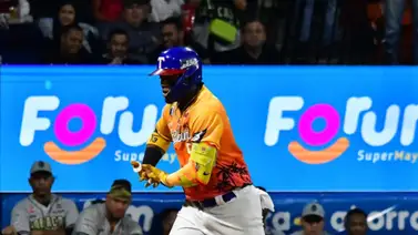 Así se goza Ronald Acuña Jr. su cuadrangular contra Leones Así se goza Ronald Acuña Jr. su cuadrangular contra Leones