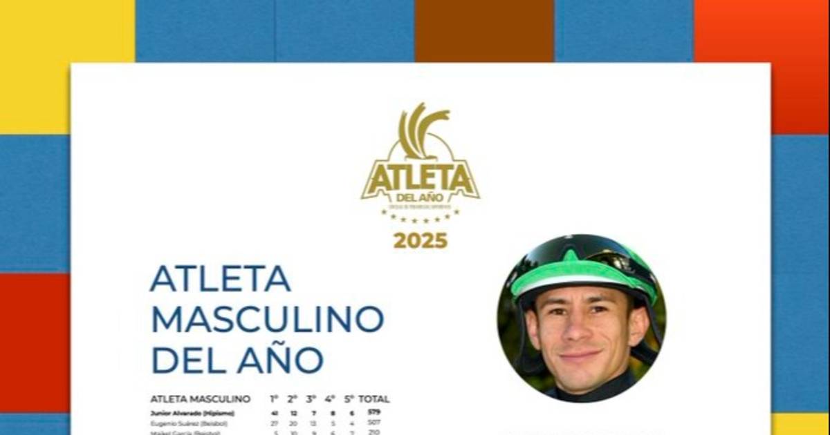 Jinete venezolano Junior Alvarado es nombrado Atleta del Año 2025