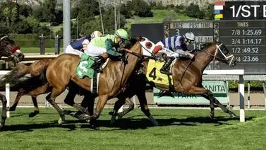 Hazaña histórica: Flavien Prat iguala a Irad Ortiz Jr. con 40 victorias de stakes sobre grama en un año Hazaña histórica: Flavien Prat iguala a Irad Ortiz Jr. con 40 victorias de stakes sobre grama en un año